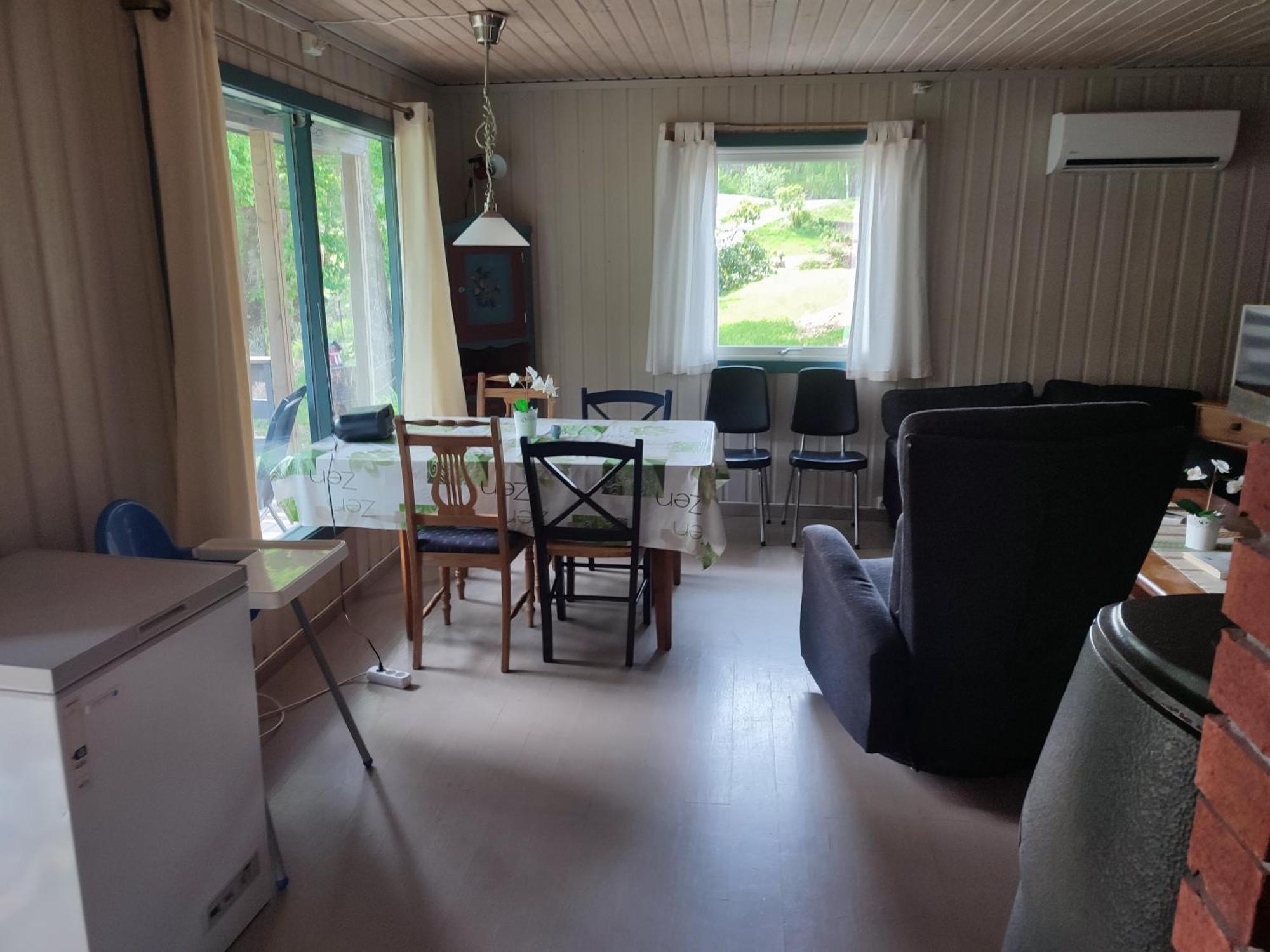 Strandheim Two-Bedroom Cottage Birkeland Bagian luar foto